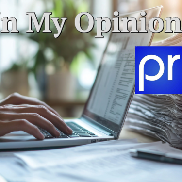 In My Opinion Op Ed
